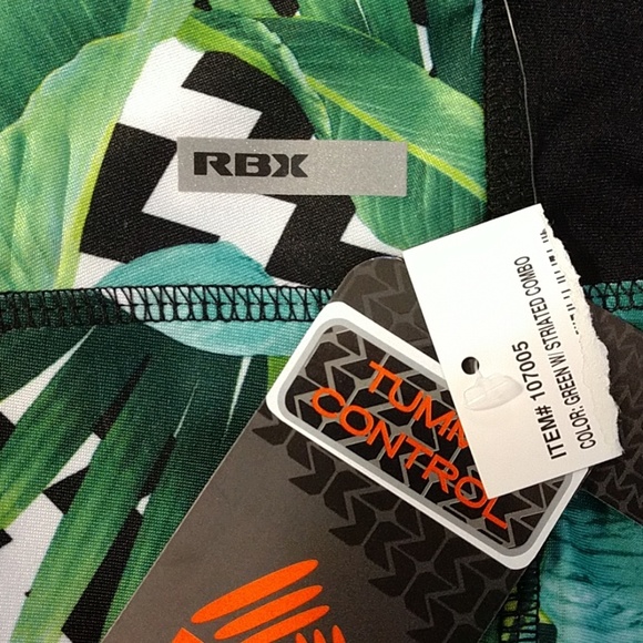 RBX Legging Capris with Tummy Control - Picture 5 of 8